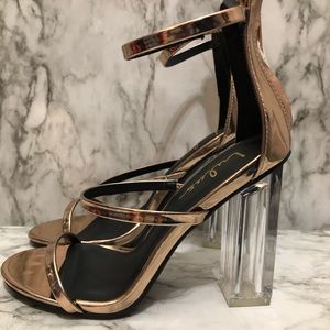LuLus copper heels
